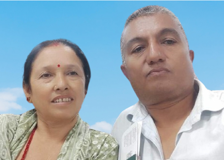 कृष्ण बहादुर बुढाथोकी + राधिका बुढाथोकी
